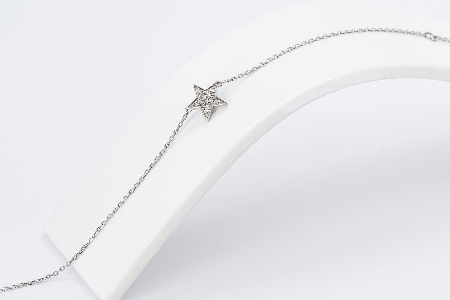 ESTELLA - 18CT White Gold Diamond Bracelet