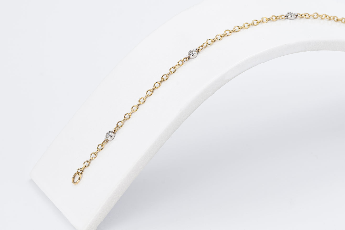 LIORA- 18CT Yellow Gold Diamond Bracelet