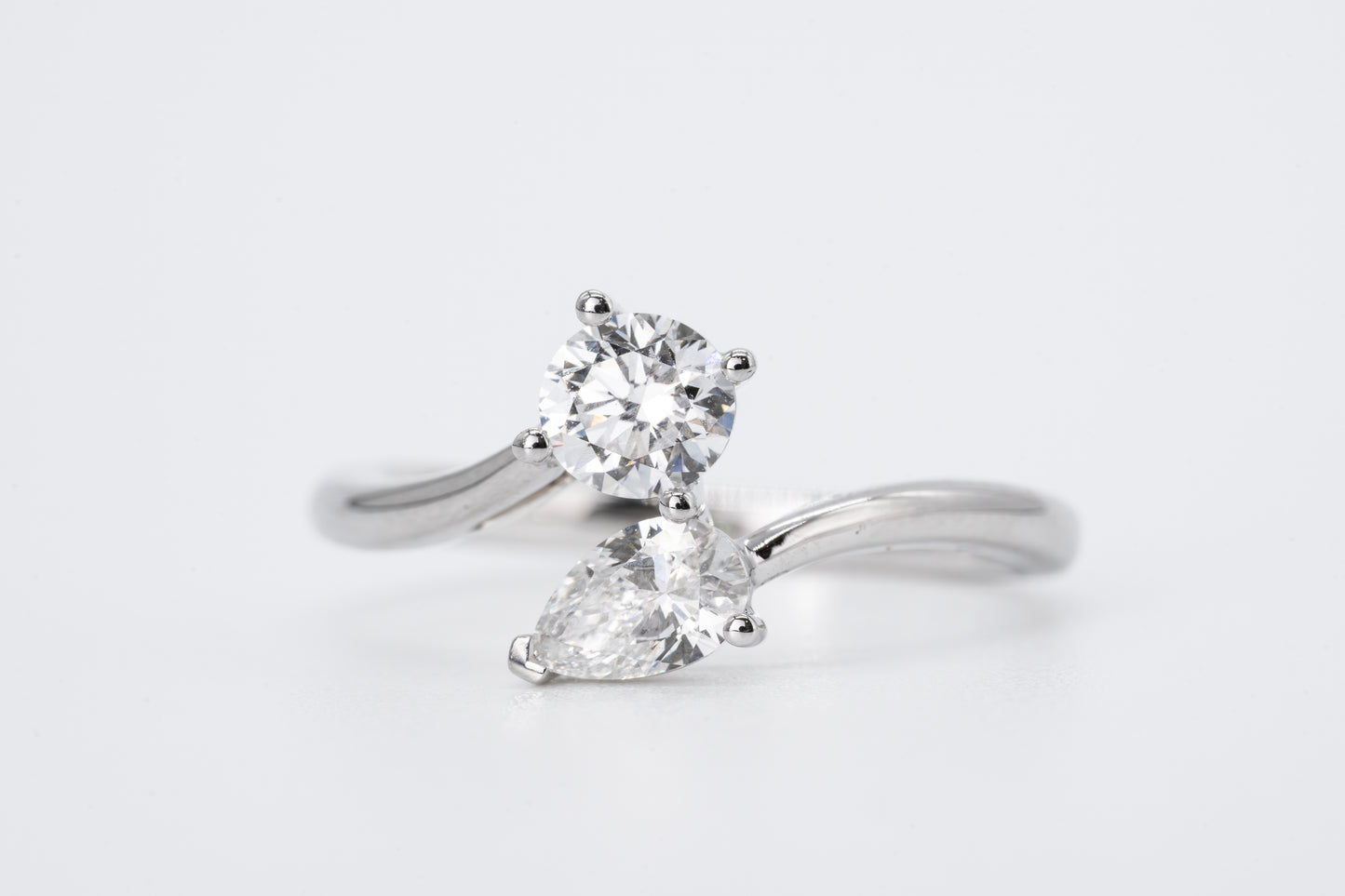 SERAPHINE - Toi-et-Moi Platinum Ring