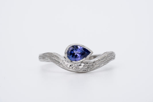CELESTE - 18CT White Gold Tanzanite Ring