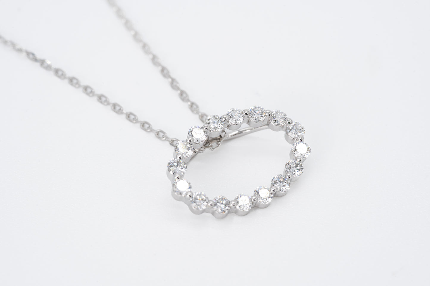 ISOLA - Platinum Diamond Necklace