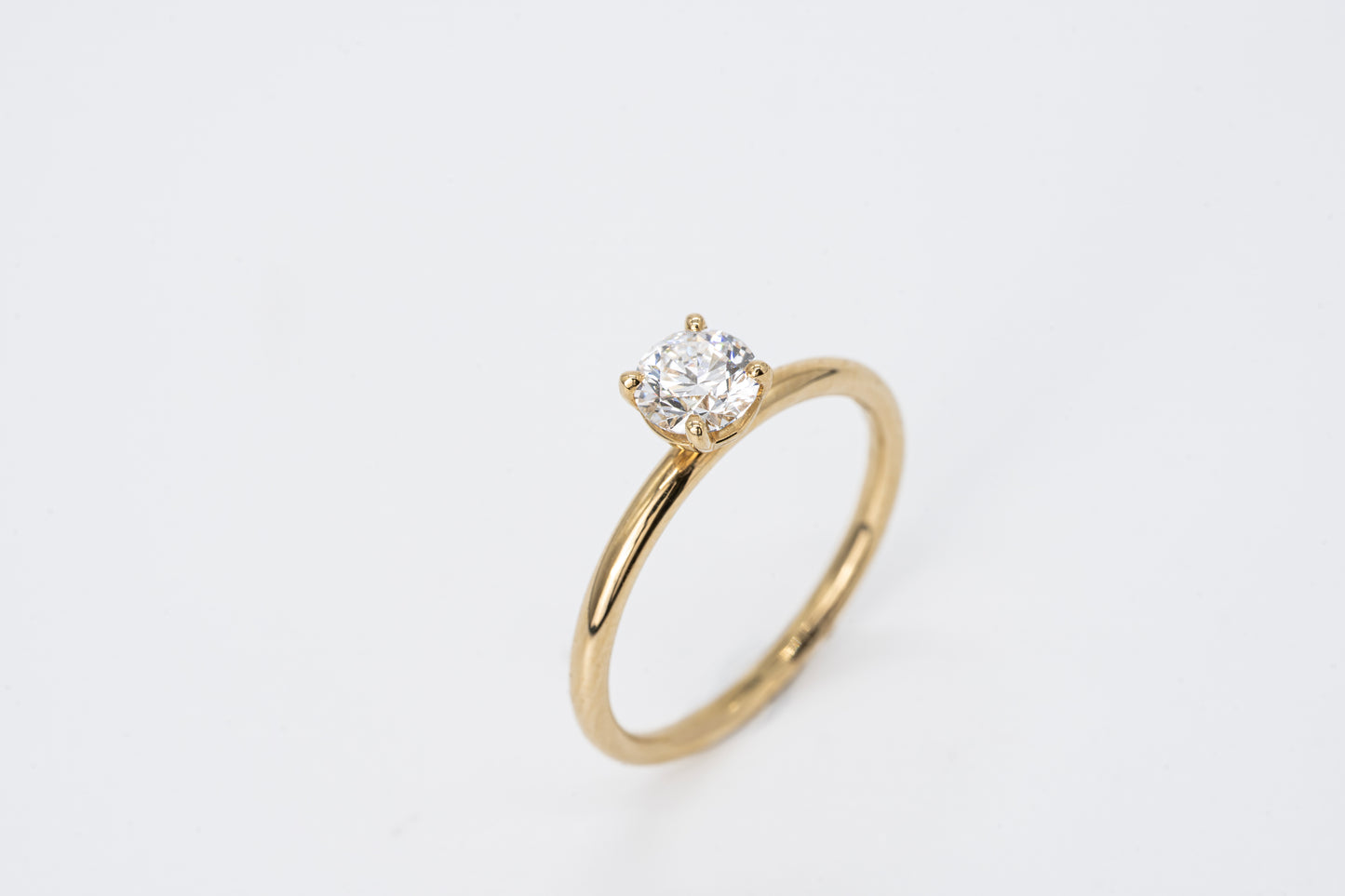 ARIA - 18CT Yellow Gold Solitaire Ring