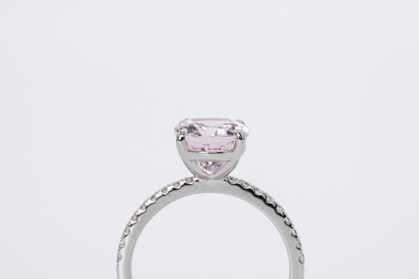 MARIPOSA - 18CT White Gold, Morganite Ring