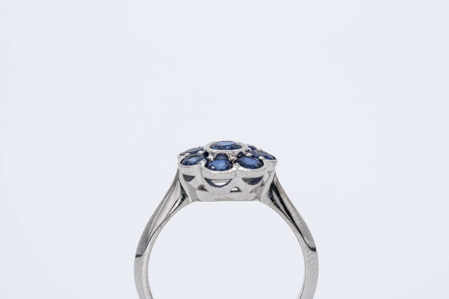 FIORA - 18CT White Gold, Sapphire Ring