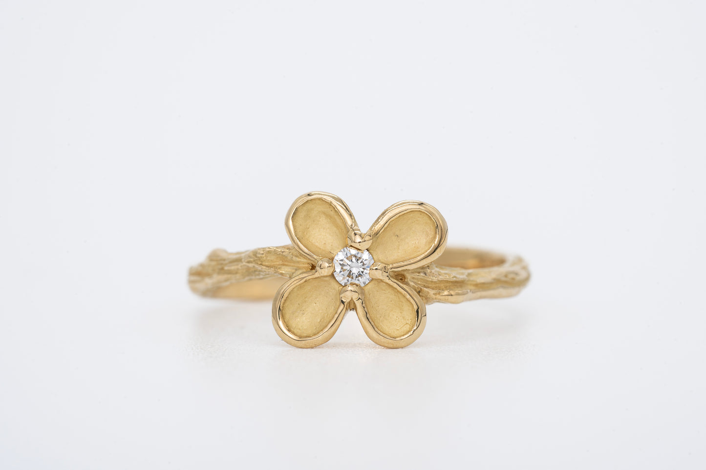 MEADOW - 18CT Yellow Gold Flower Ring