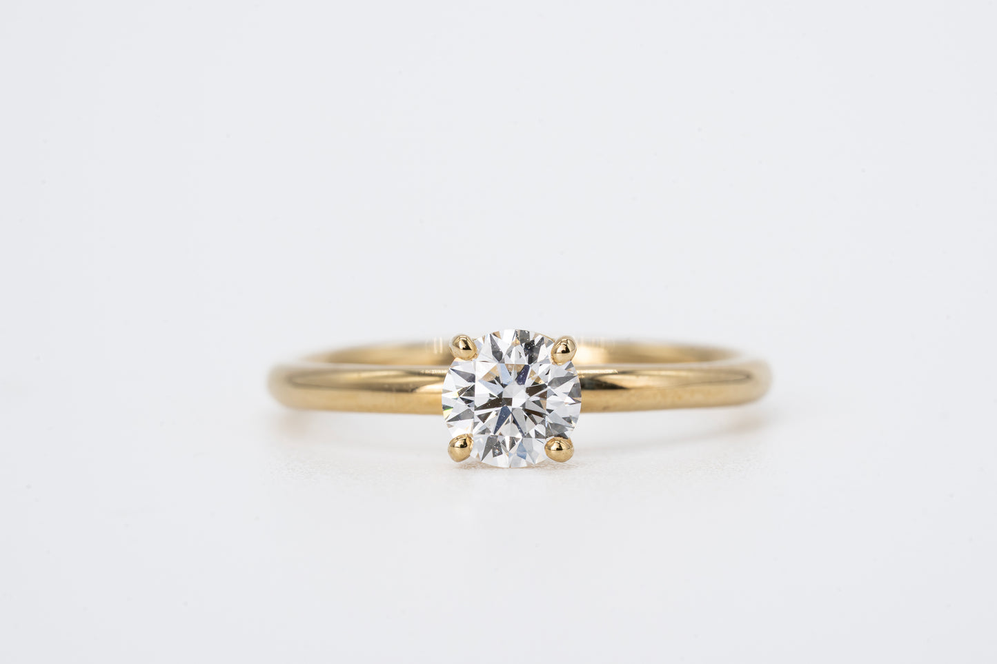 ARIA - 18CT Yellow Gold Solitaire Ring