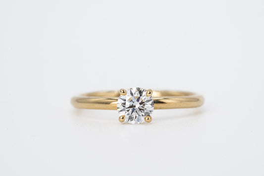 ARIA - 18CT Yellow Gold Solitaire Ring
