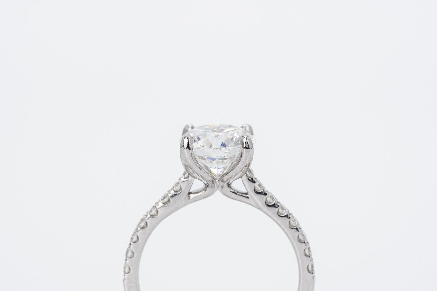 AURELIA - Platinum Solitaire Ring