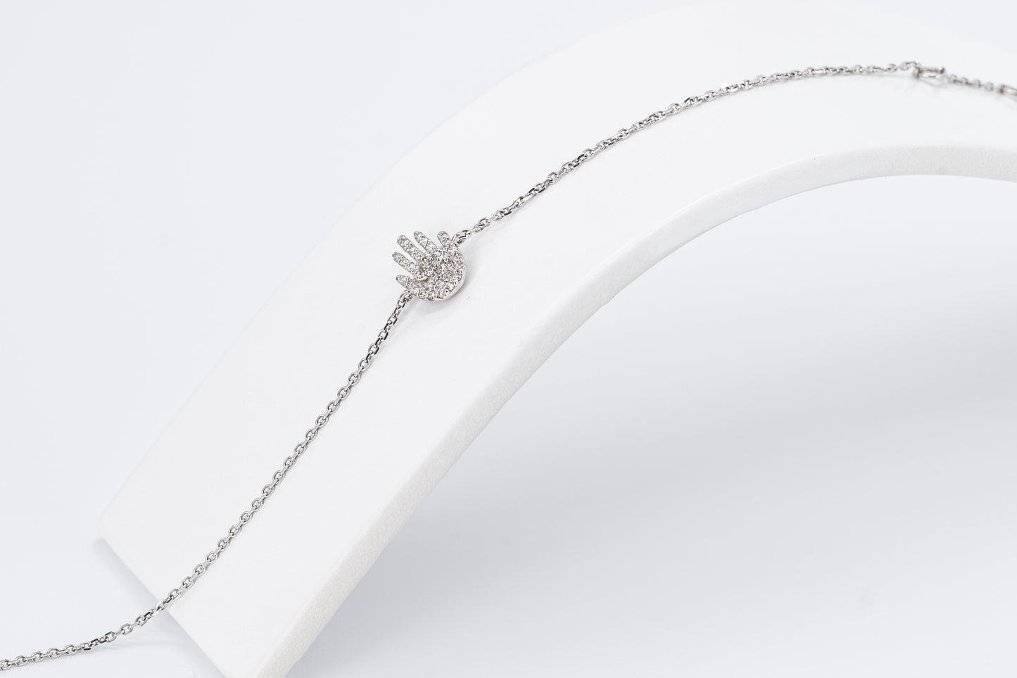 AMARA - 18CT White Gold Diamond Bracelet