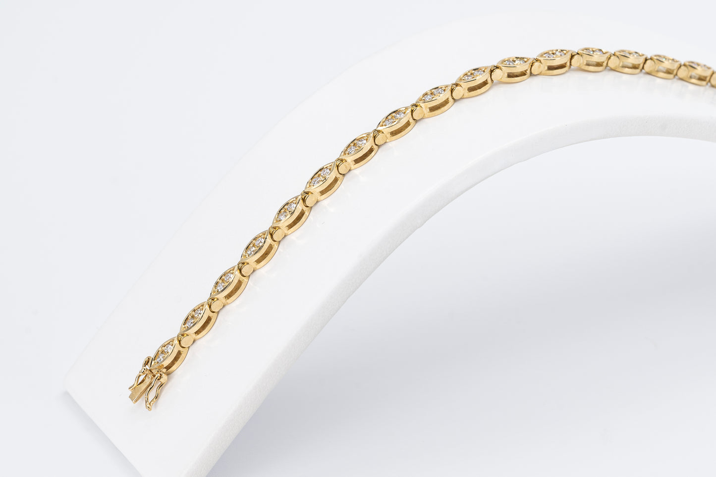 MARIVELLE - 18CT Yellow Gold Diamond Bracelet
