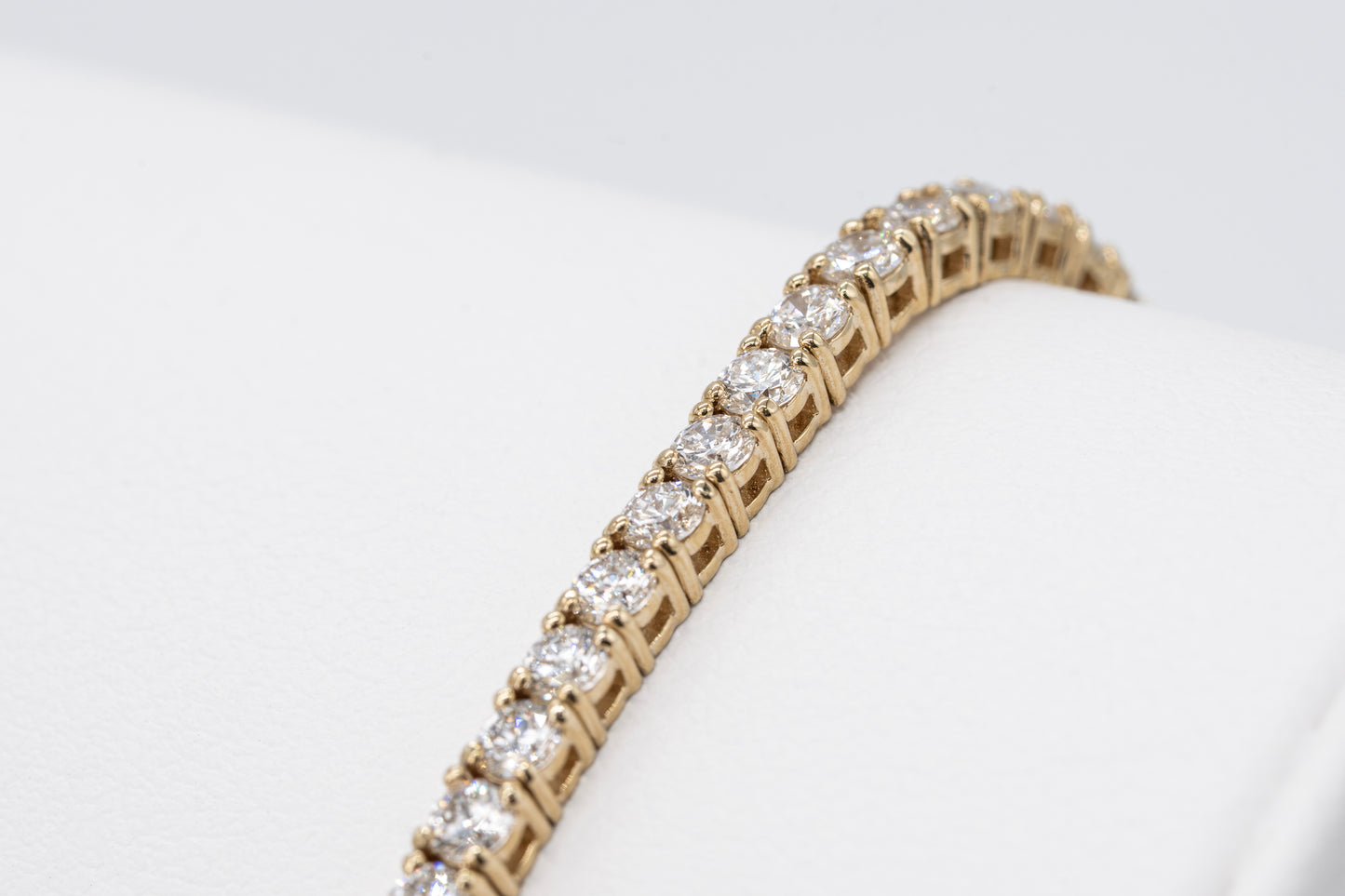 14CT Yellow Gold - Tennis Bacelet