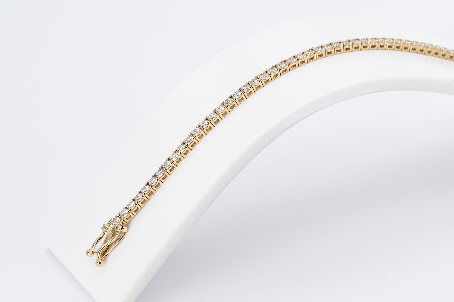 14CT Yellow Gold - Tennis Bacelet