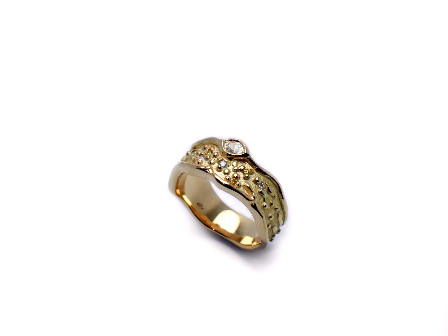 ELYSIAN - 18CT Yellow Gold Diamond Band