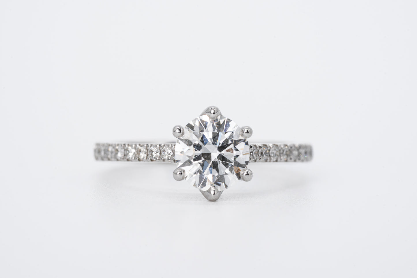 ELARA - 18CT White Gold Diamond Ring
